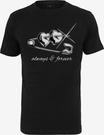 Merchcode T-Shirt 'Always And Ever' in Schwarz: predná strana