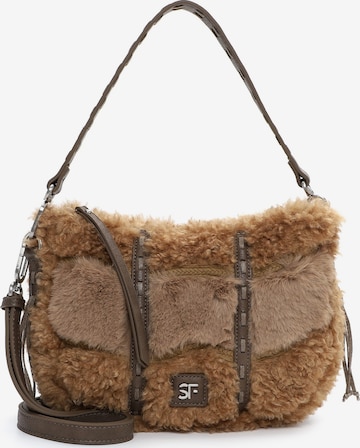 Suri Frey Buideltas 'Resy' in Bruin: voorkant