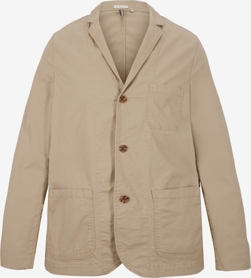 Coupe regular Veste de costume TOM TAILOR en beige : devant