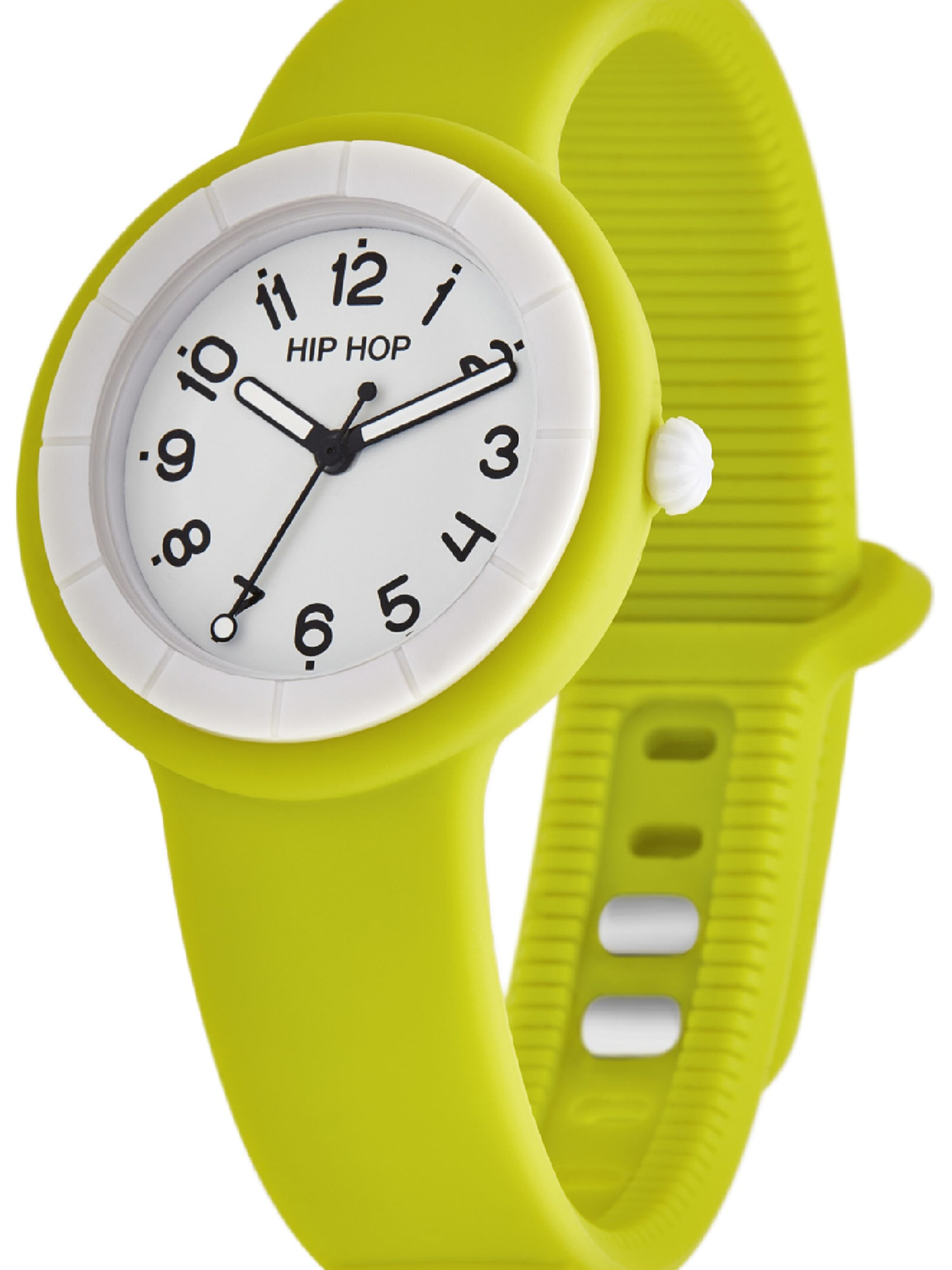 Hip Hop Uhr 'HERO.DOT' in Gelb