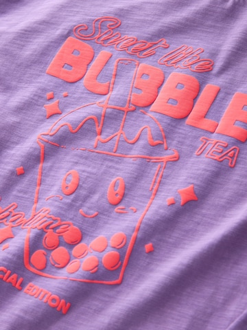 T-Shirt Next en violet