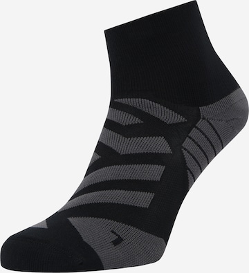 Chaussettes de sport On en noir : devant