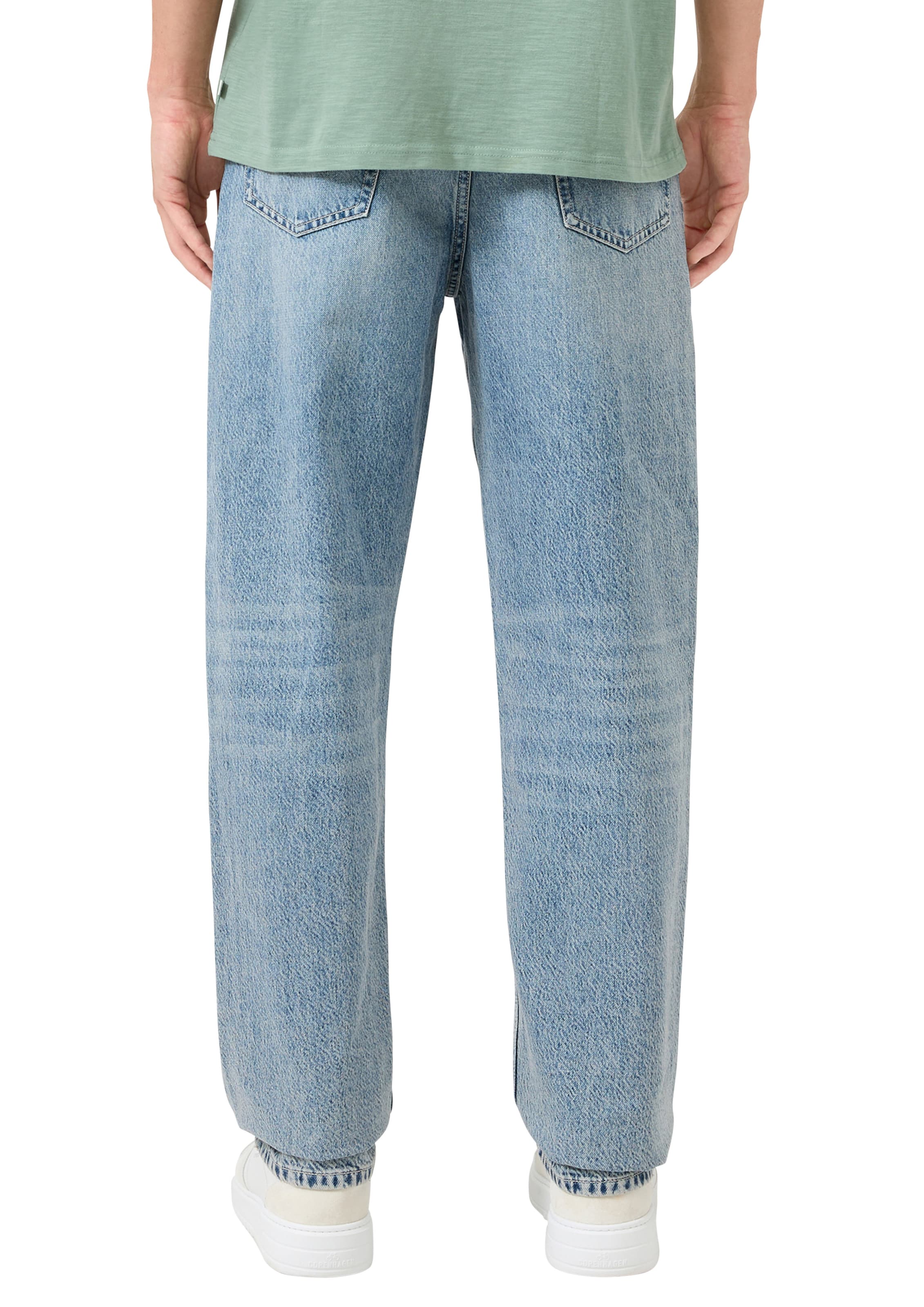 QS Regular Jeans in Blau