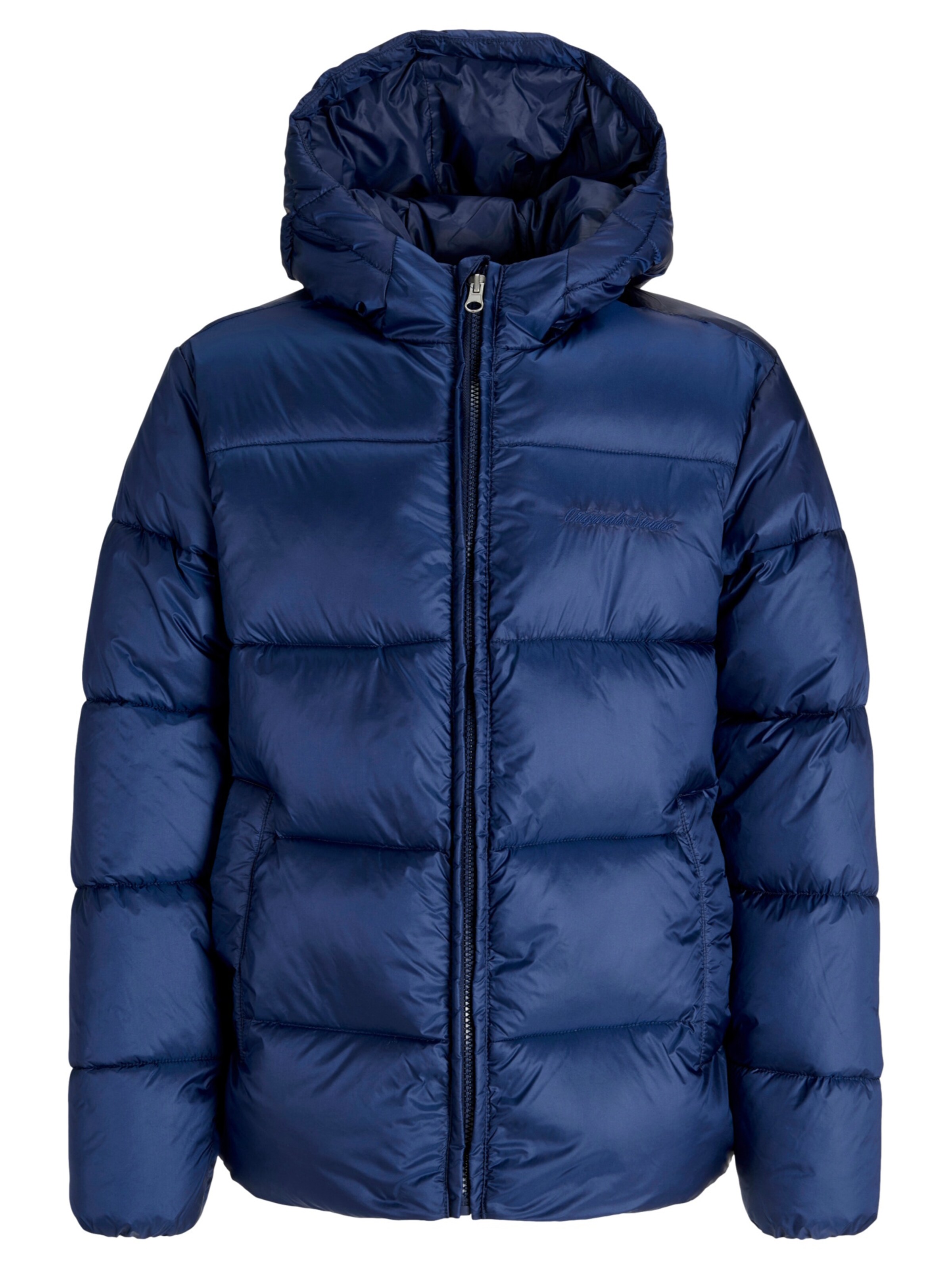 Veste d’hiver 'Norrebro' Jack & Jones Junior en bleu : devant