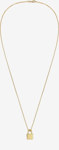 ELLI Necklace 'Schloss' in Gold: front