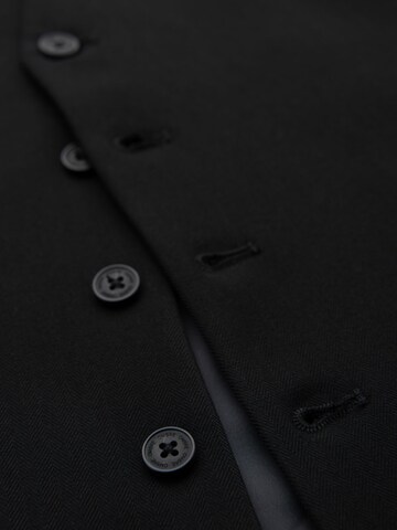 Ombre Suit vest in Black