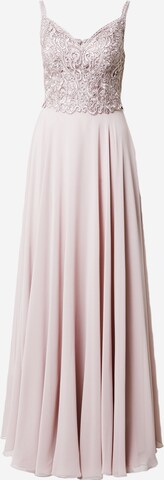 mascara Evening Dress in Pink: front