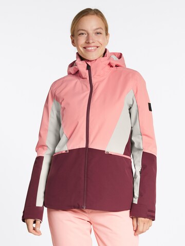 ZIENER Athletic Jacket 'TAIMI' in Pink: front