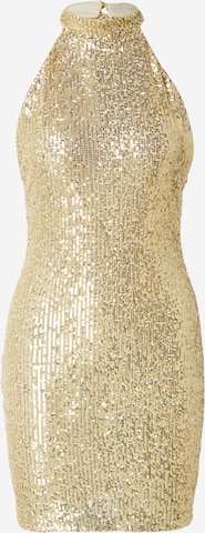 Abito da cocktail di MYLAVIE by Sarah Harrison in oro: frontale