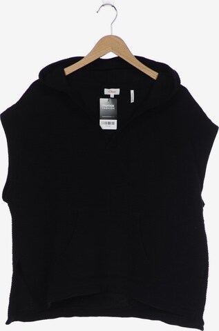 s.Oliver Sweatshirt & Zip-Up Hoodie in XXL in Black: front