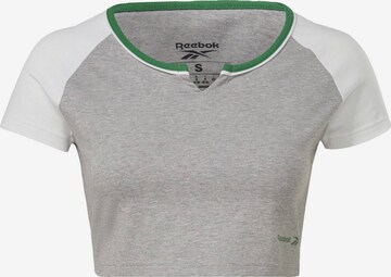 Reebok Функциональная футболка в Серый: спереди