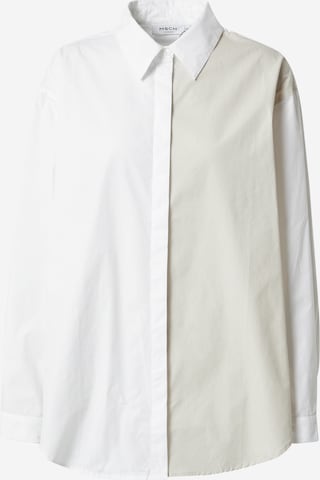 MSCH COPENHAGEN - Blusa 'Haddis' em branco: frente