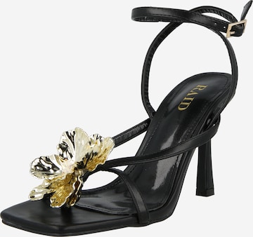 Raid Remmisandaalit 'GRISELLA' värissä musta: etupuoli