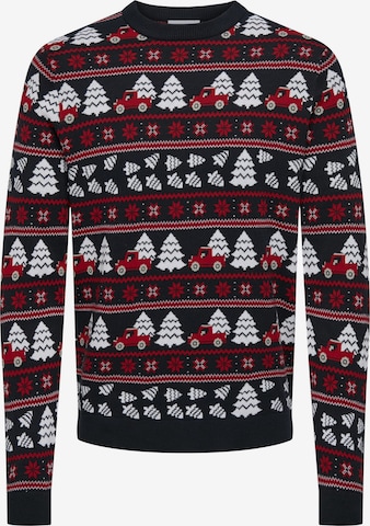 Only & Sons Pullover 'ONSXmas' in Blau: Vorderseite
