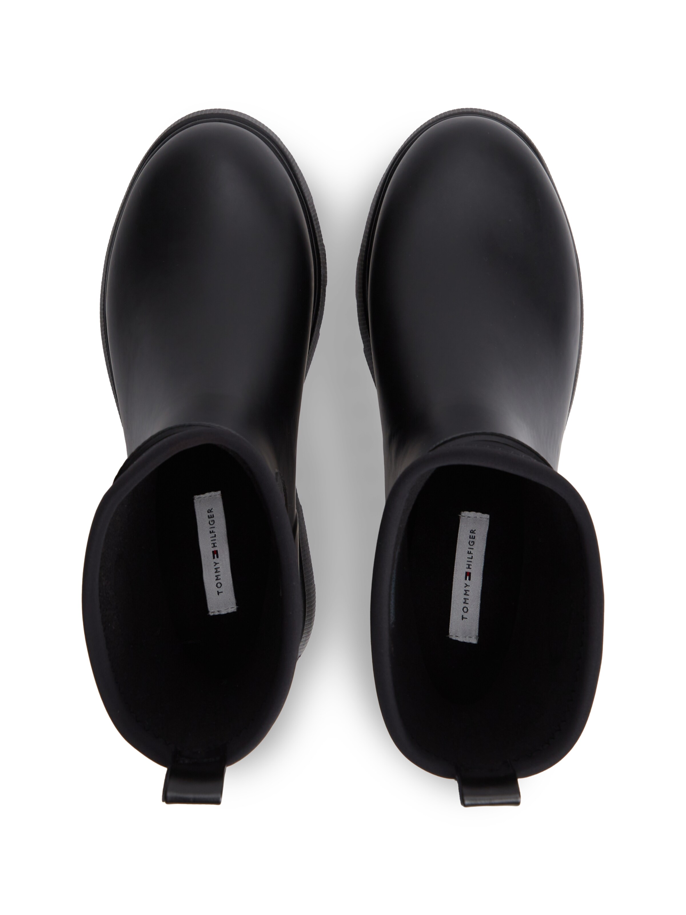 Botine de la TOMMY HILFIGER pe negru