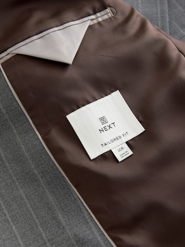 Coupe regular Veste de costume Next en gris