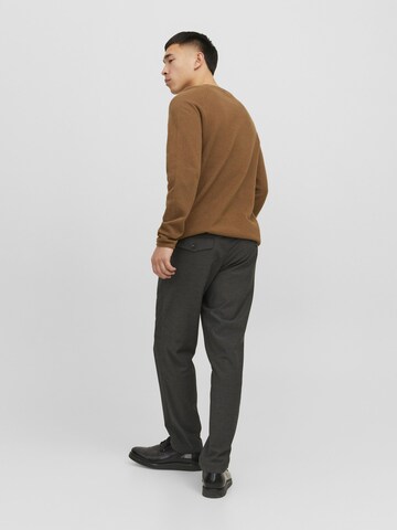 JACK & JONES Regular Broek 'Ollie Benji' in Grijs