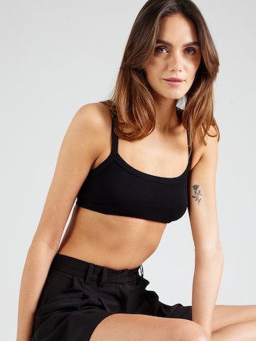 Samsøe Samsøe Bralette Bra 'Sahara' in Black