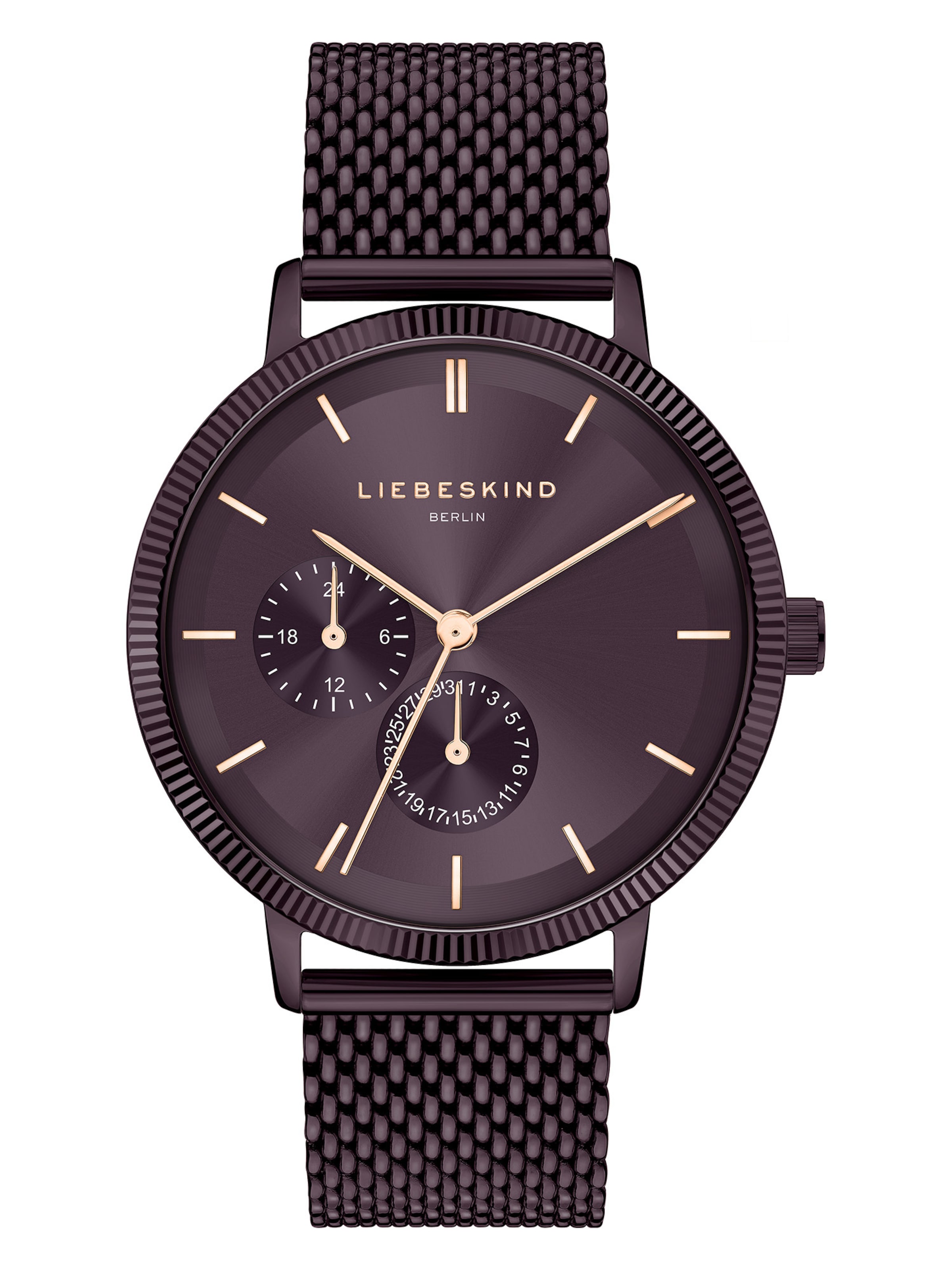 Liebeskind Berlin Uhr in Lila: Vorderseite