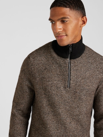 JACK & JONES - Jersey 'JCOSPACE' en marrón