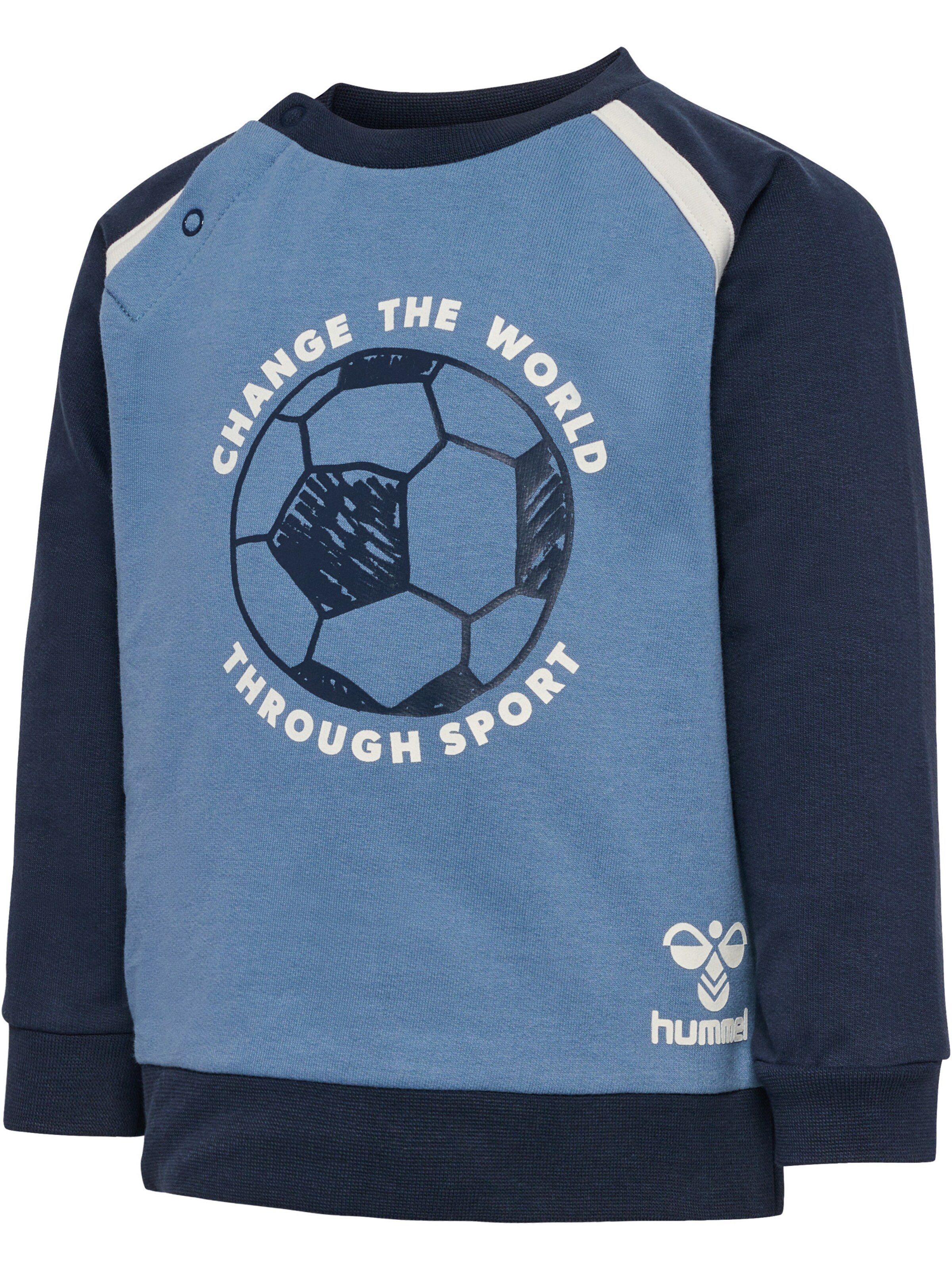 Hummel Sportief sweatshirt in Blauw