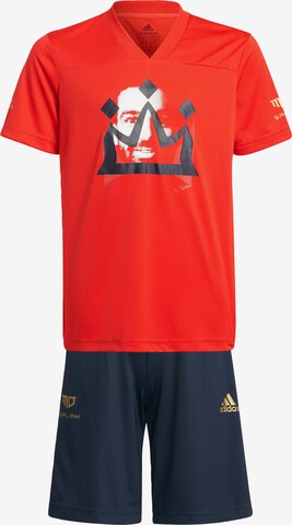 Costum de trening 'Salah' de la ADIDAS PERFORMANCE pe albastru: față