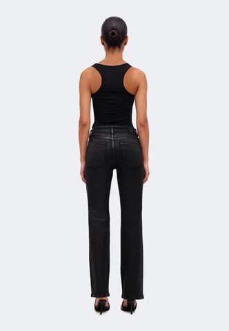 Regular Jeans 'MMAshley' de la MOS MOSH pe negru: spate