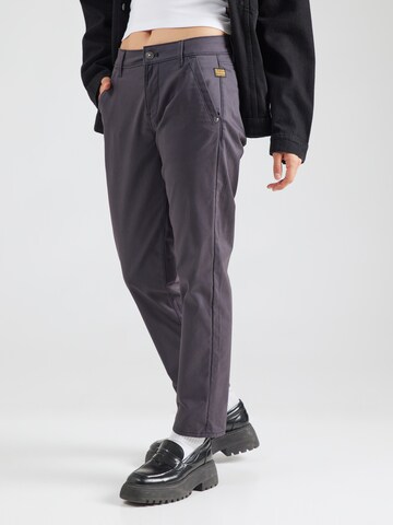 G-STAR Regular Chino trousers 'Kate' in Grey: front