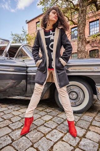 Aniston CASUAL Übergangsparka in Schwarz