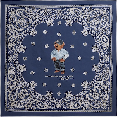 Polo Ralph Lauren Huivi värissä vaaleabeige / laivastonsininen / ruskea, Tuotenäkymä