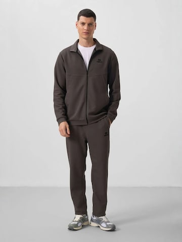 Tuta da jogging di Tommy Life in grigio: frontale