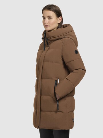 khujo Winterjacke 'Lola' in Braun