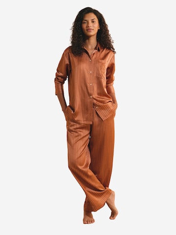 Camicia da notte 'Rumi' di ETAM in marrone