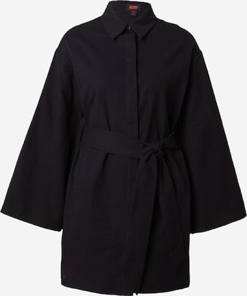 Misspap Shirt dress in Black: front