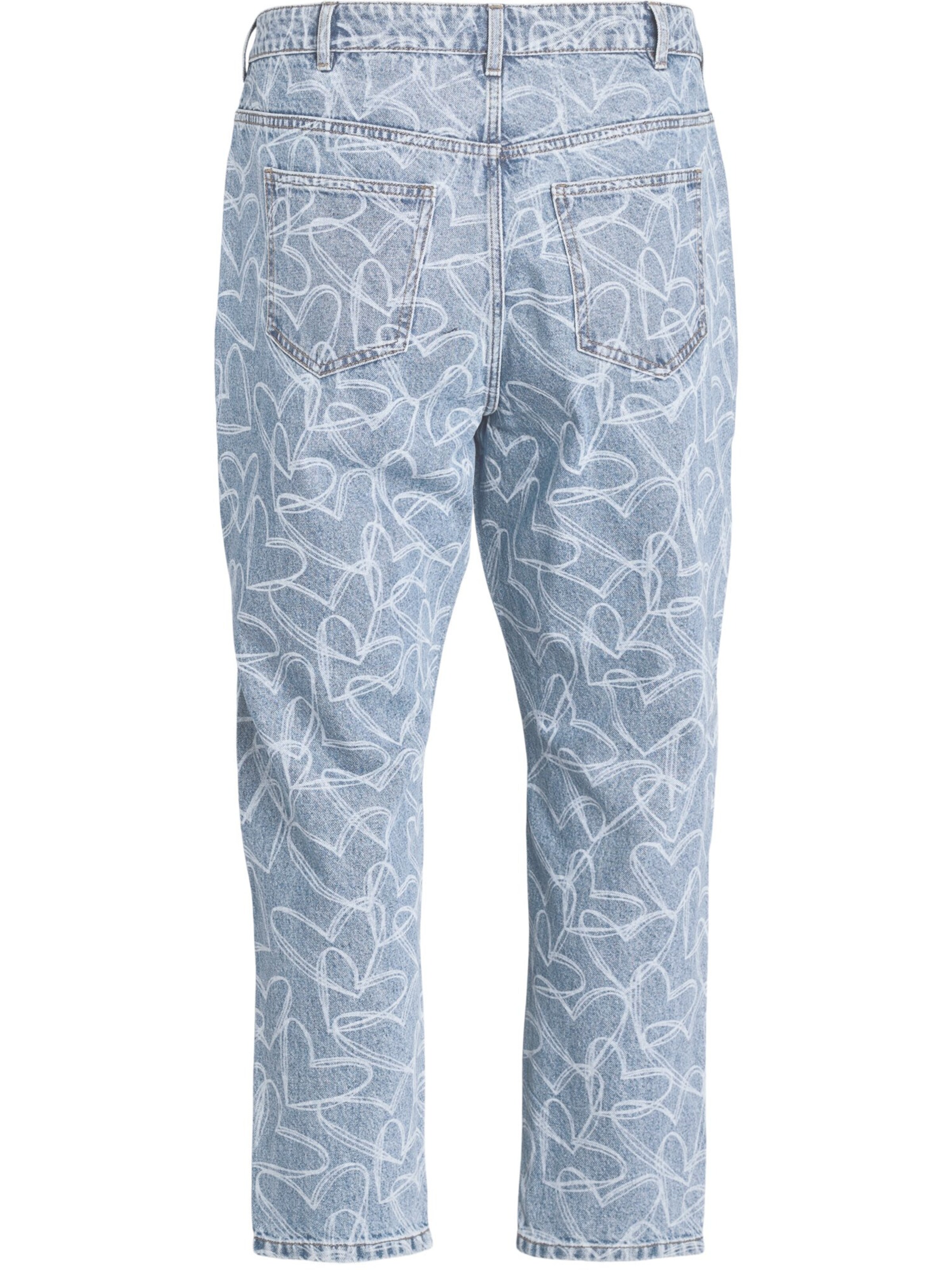 Zizzi Skinny Jeans 'Mille' in Blauw