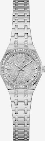 GUESS Analoog horloge 'PIXIE' in Zilver: voorkant