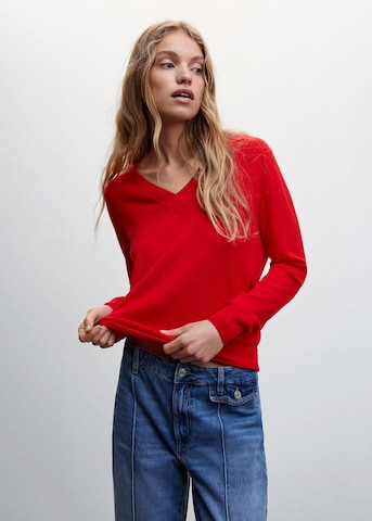 MANGO Pullover 'Maudy' in Rot: predná strana