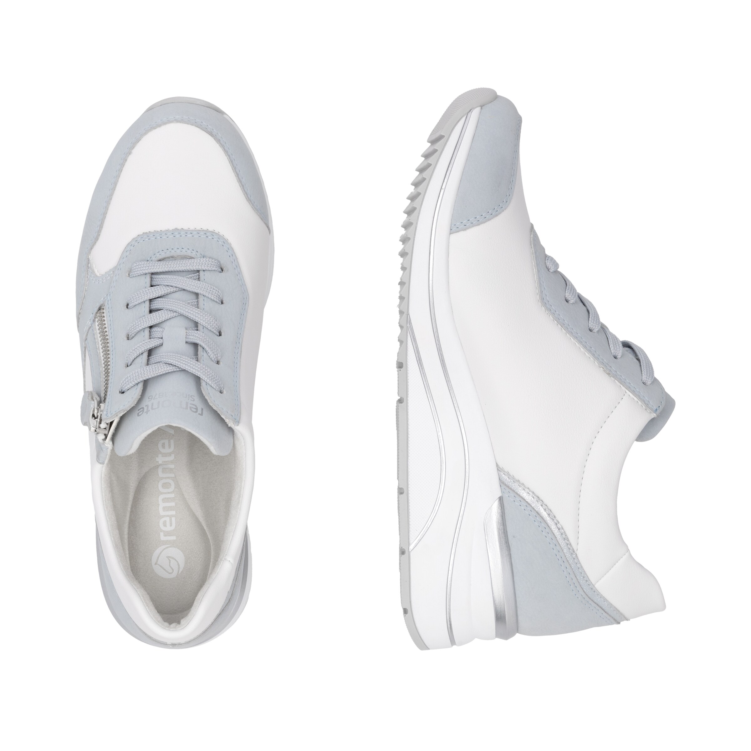 Baskets basses 'D0T01' REMONTE en bleu