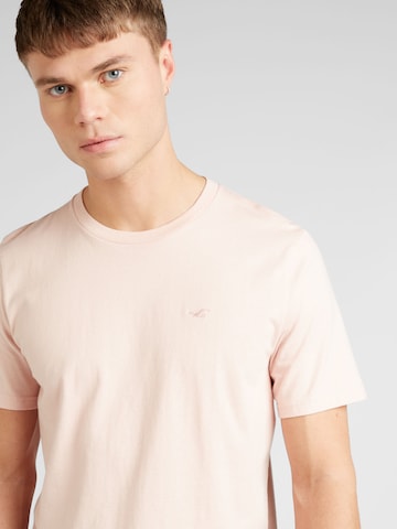 T-Shirt 'WEBEX' HOLLISTER en beige