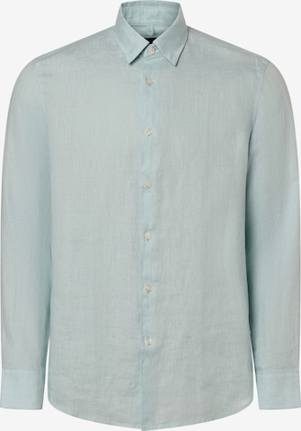 DRYKORN Regular fit Button Up Shirt 'Ramis' in Blue: front