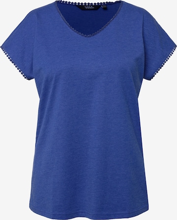 Ulla Popken Shirt in Blauw: voorkant