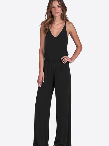 Vivisence Pyjamahose '2102' in Schwarz