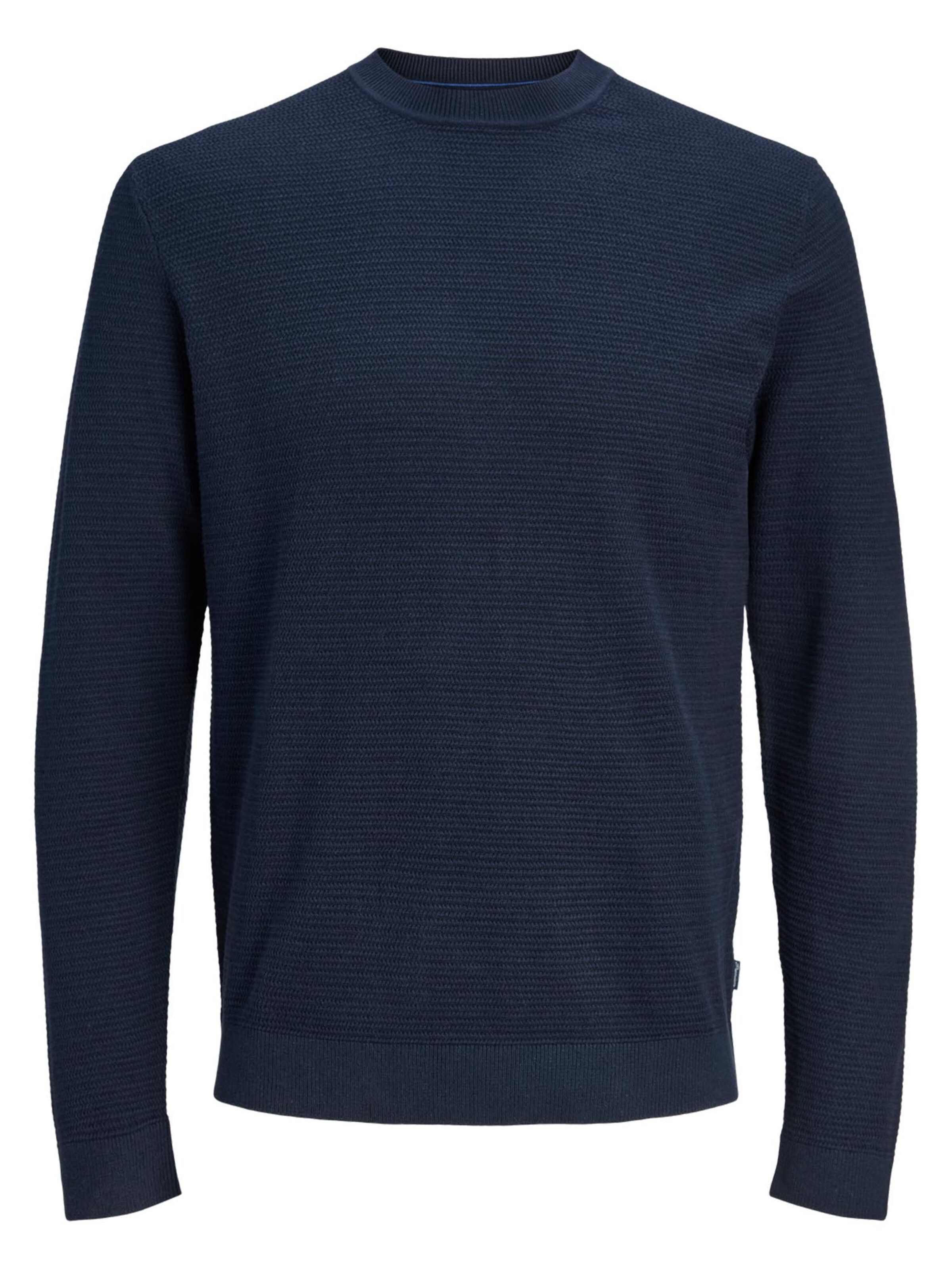 JACK & JONES Pullover 'Bluriley'‌‌‌‌‌‌‌‌ in Blau: Vorderseite