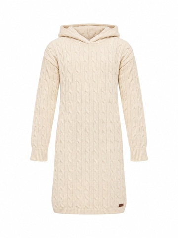 Robe Hilal Akinci Kids en blanc : devant