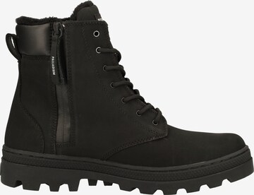 Bottines à lacets Palladium en noir