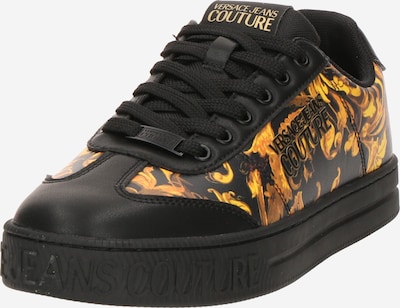 Versace Jeans Couture Zemie brīvā laika apavi 'COURT', krāsa - gaiši brūns / dzeltens / melns, Preces skats