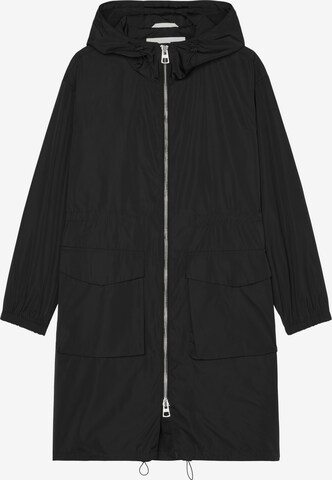 Marc O'Polo Between-Seasons Coat in Black: front