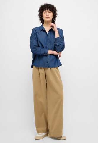 MUSTANG Bluse in Blau
