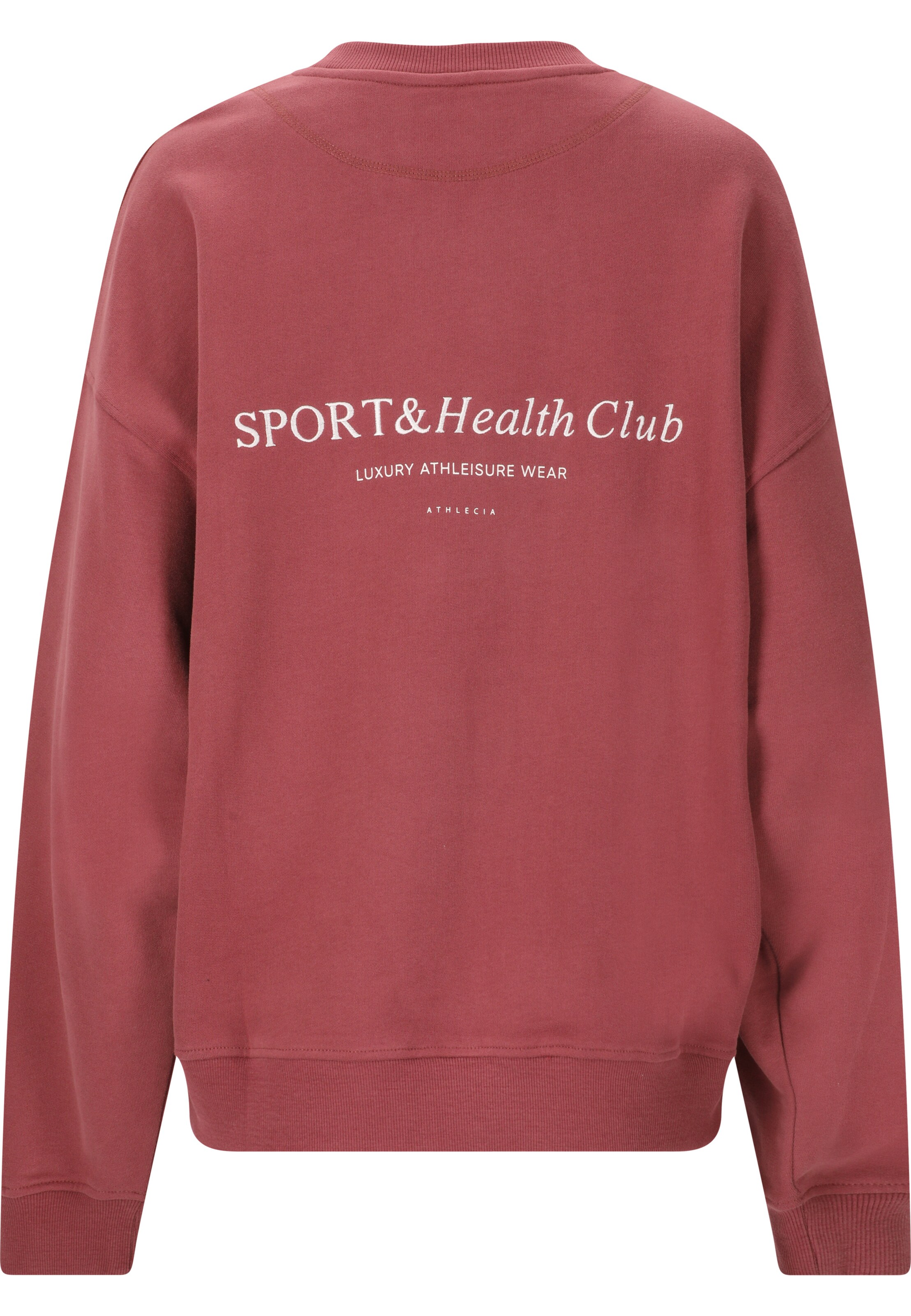 Athlecia Sportief sweatshirt 'Cabell' in Rood
