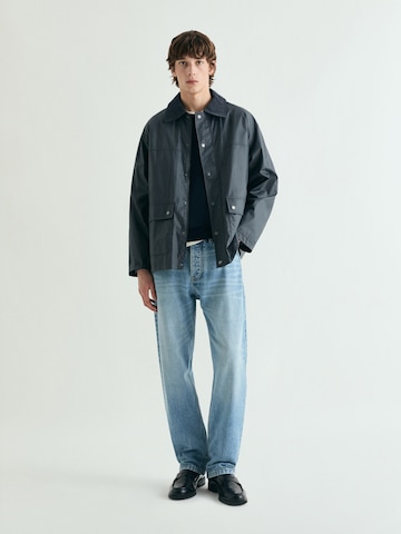 Scalpers Övergångsjacka i blå: framsida